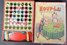 19TH CENTURY VICTORIAN HOUP-LA CLOWN TOSS GAME
