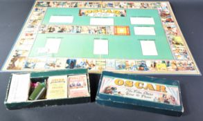 VINTAGE 1940'S OSCAR THE FILM STARS RISE TO FAME BOARD GAME
