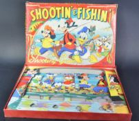 VINTAGE CHAD VALLEY WALT DISNEY ' SHOOTIN & FISHIN ' GAME