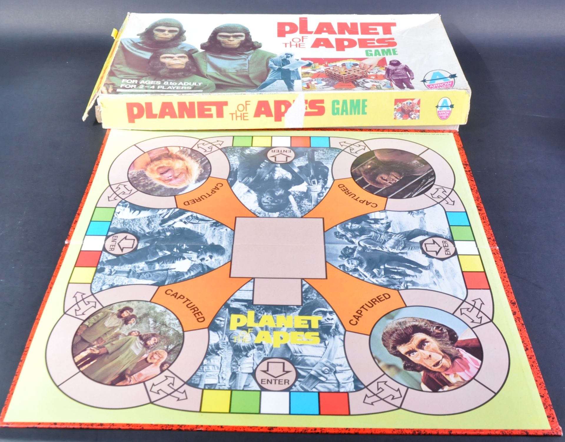 VINTAGE ARROW GAMES LTD PLANET OF THE APES BOARD GAME