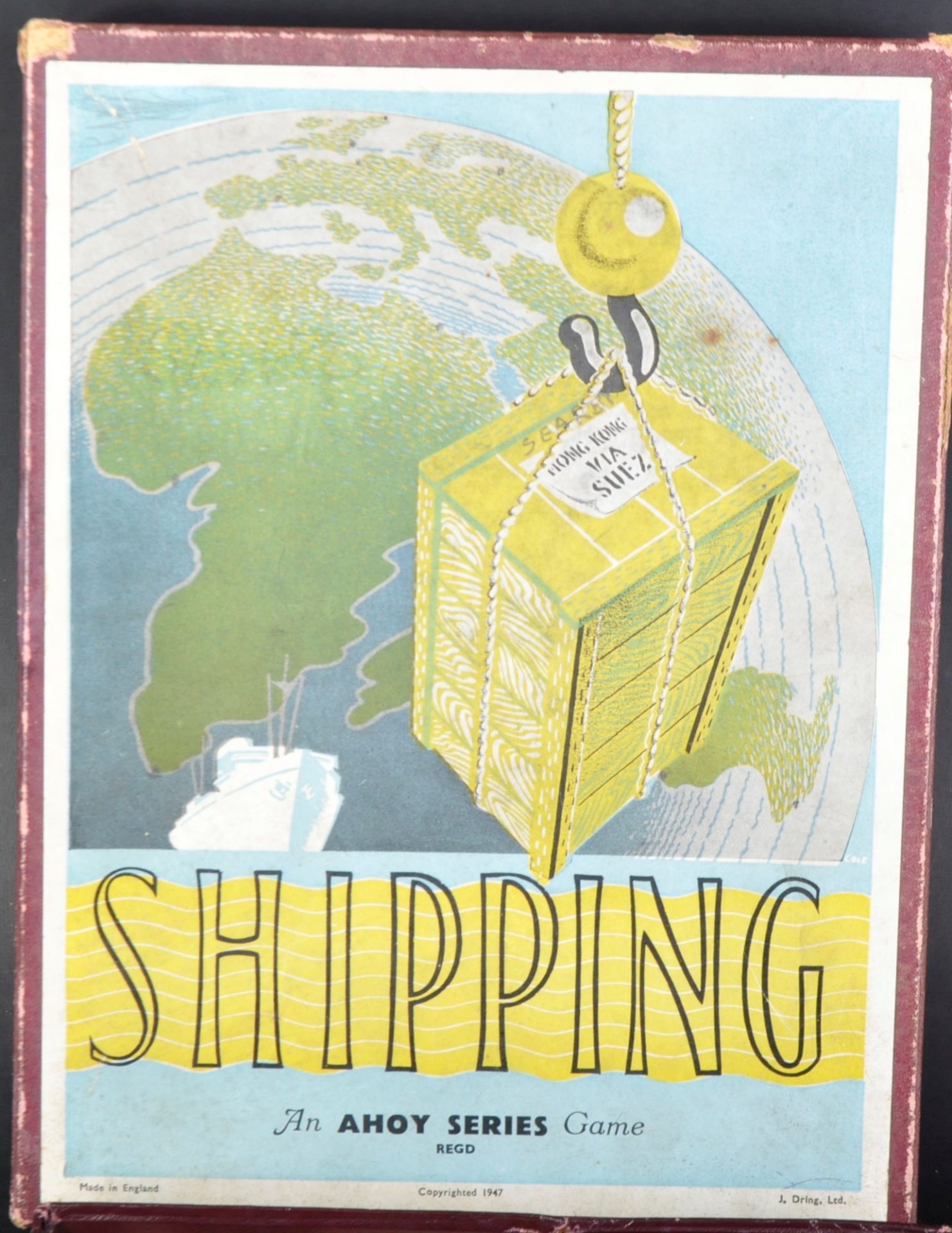 VINTAGE AHOY SERIES SHIPPING BOARD GAME - Image 3 of 6