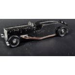 VINTAGE BRITISH MADE TINPLATE MODEL SPORTS CAR