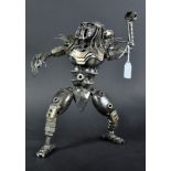 HAND MADE METAL MODEL OF THE PREDATOR ACTION FIGURE