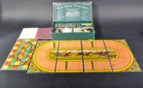 EARLY 20TH CENTURY CHAD VALLEY COMPENDIUM OF BOARD GAMES