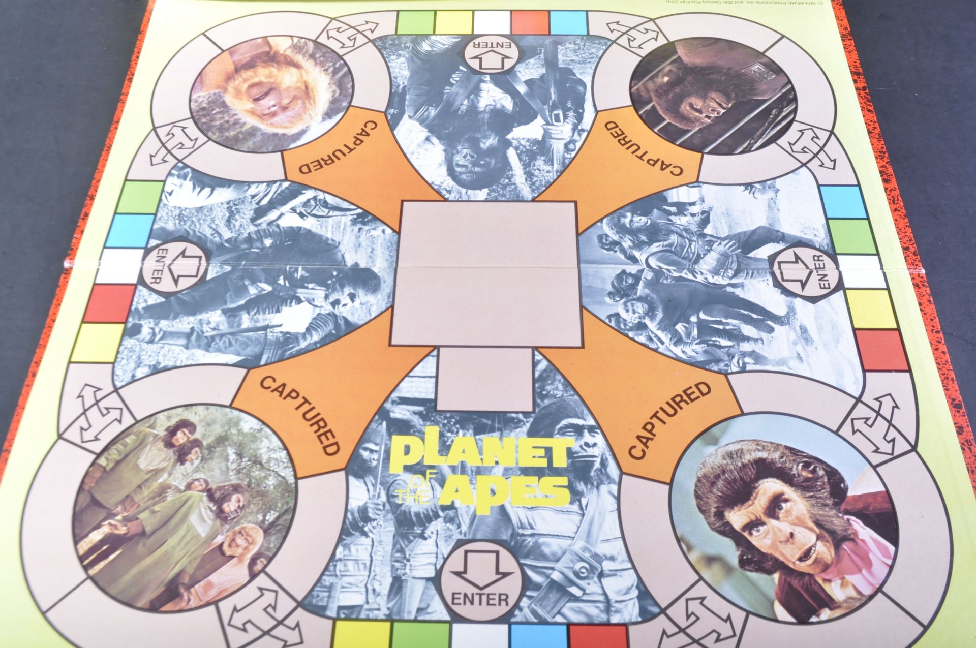 VINTAGE ARROW GAMES LTD PLANET OF THE APES BOARD GAME - Bild 2 aus 6