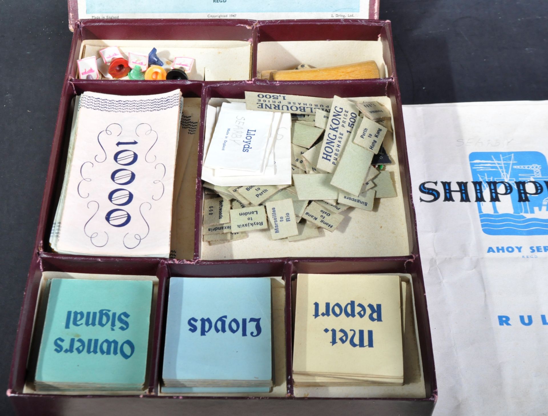 VINTAGE AHOY SERIES SHIPPING BOARD GAME - Image 4 of 6