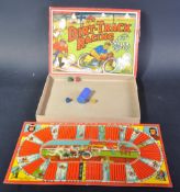 EARLY 20TH CENTURY GLEVUM GAMES DIRT TRACK RACING GAME