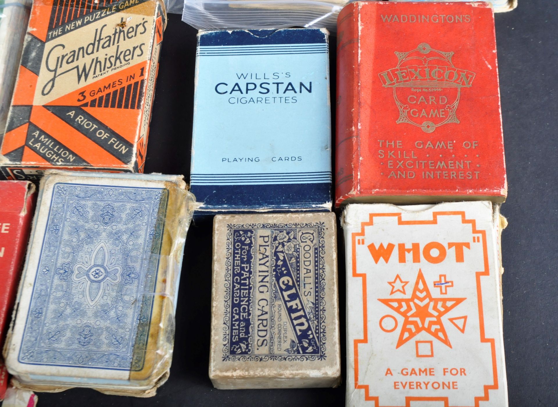 LARGE COLLECTION OF ASSORTED VINTAGE PLAYING CARD DECKS - Image 2 of 5