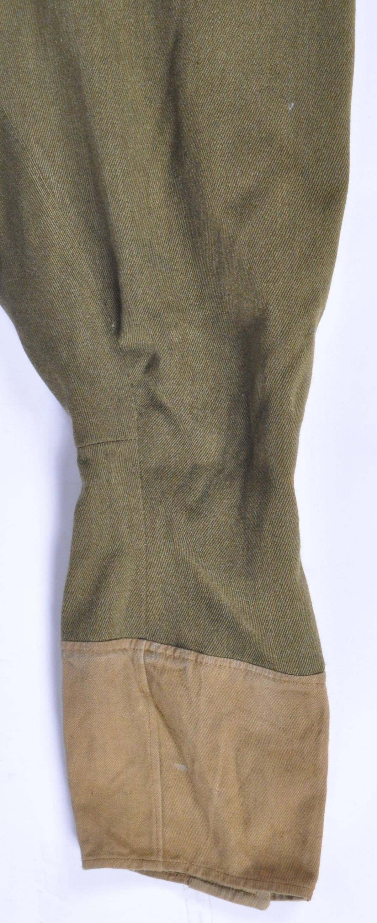 WWII SECOND WORLD WAR BRITISH ARMY UNIFORM BREECHES / TROUSERS - Image 2 of 6