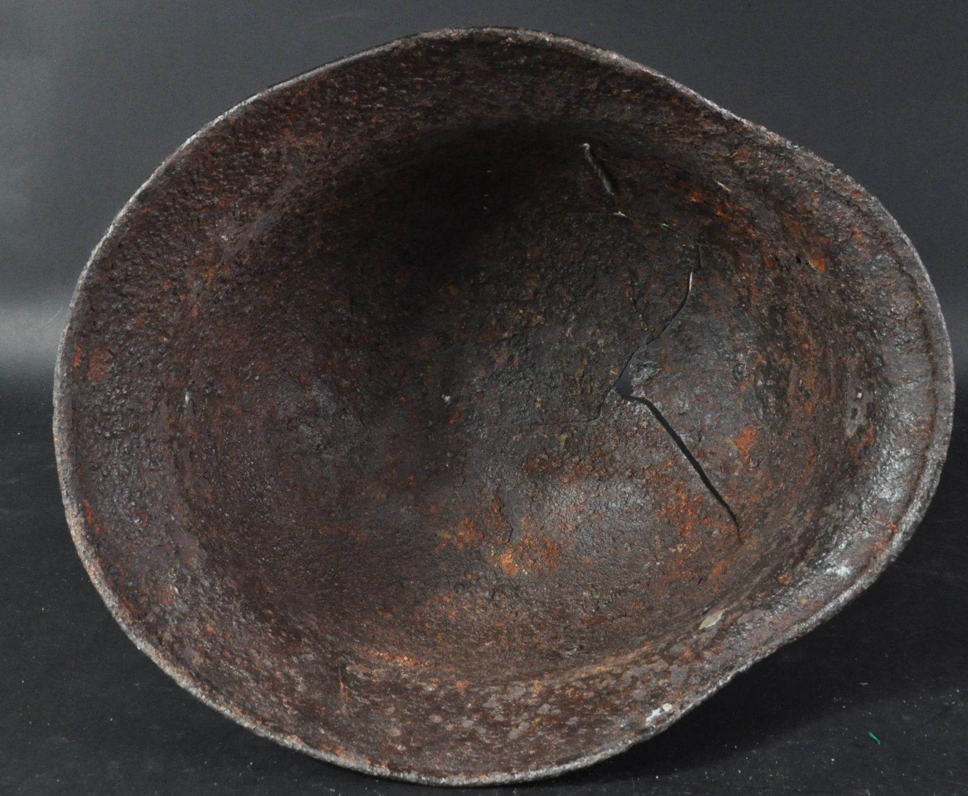 WWII SECOND WORLD WAR ORIGINAL GERMAN HELMET RELIC - ARNHEM - Image 5 of 5