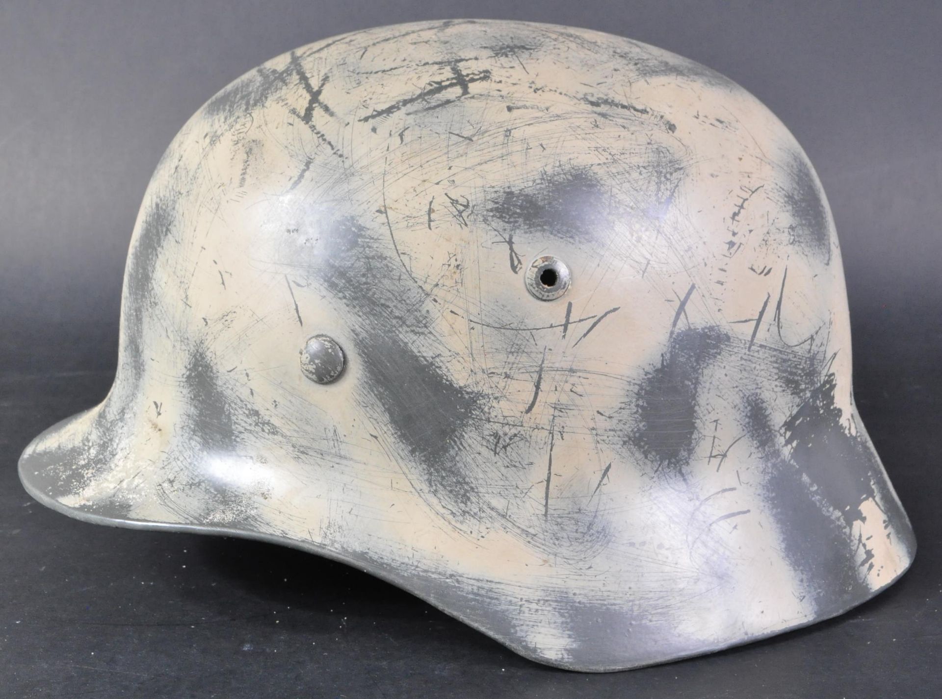 WWII INTEREST - THIRD REICH NAZI GERMAN ARMY STAHLHELM HELMET