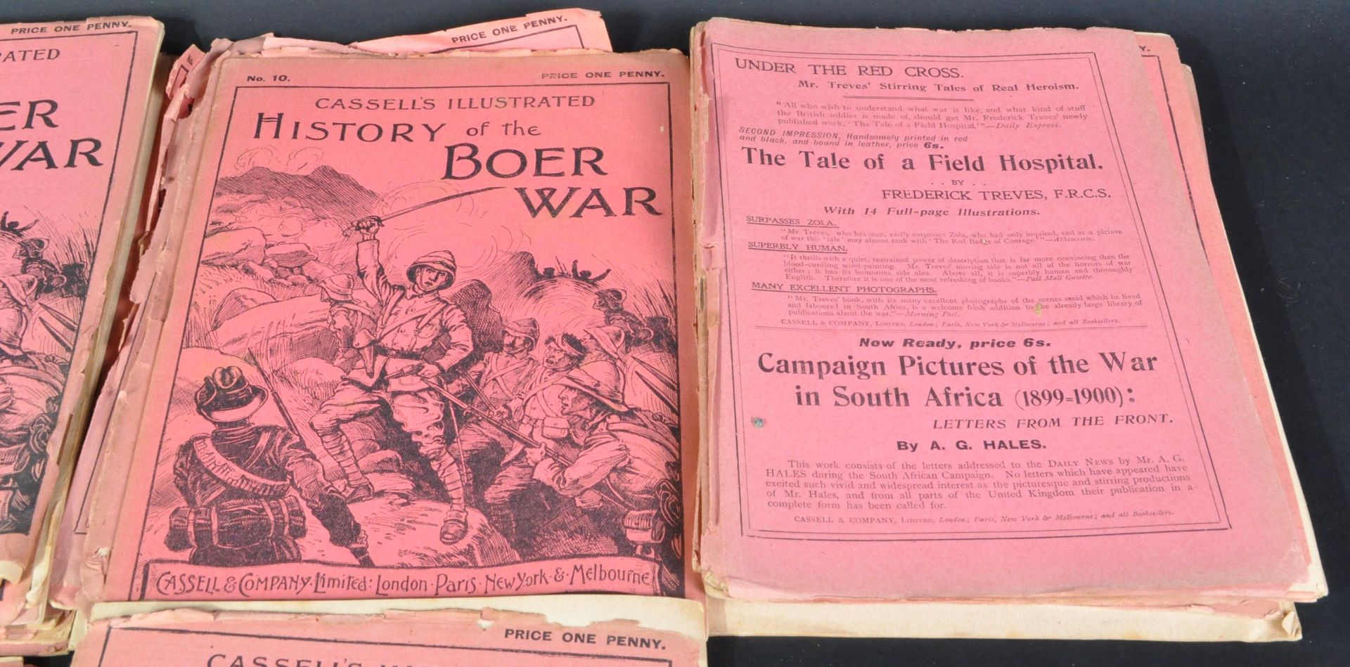 BOER WAR - COLLECTION OF CASSELL'S ILLUSTRATED HISTORY MAGAZINES - Image 9 of 9