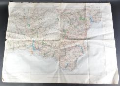 WWII SECOND WORLD WAR THIRD REICH GERMAN 1938 MAP OF PLYMOUTH