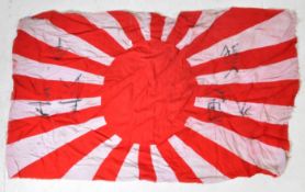 WWII SECOND WORLD WAR JAPANESE RISING SUN FLAG