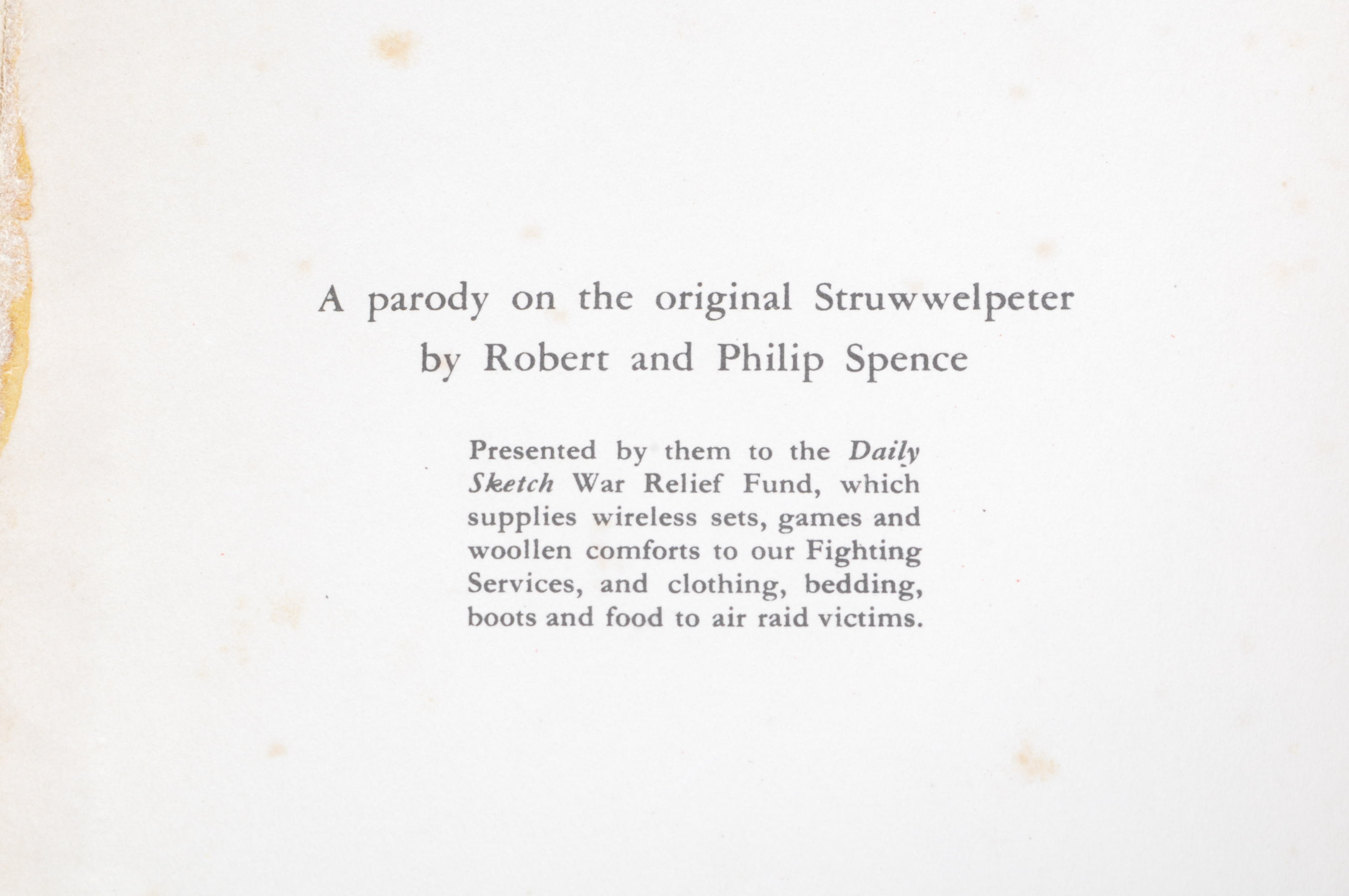 SCARCE WWII STRUWWELHITLER NAZI STORY BOOK C1939 - Image 3 of 5