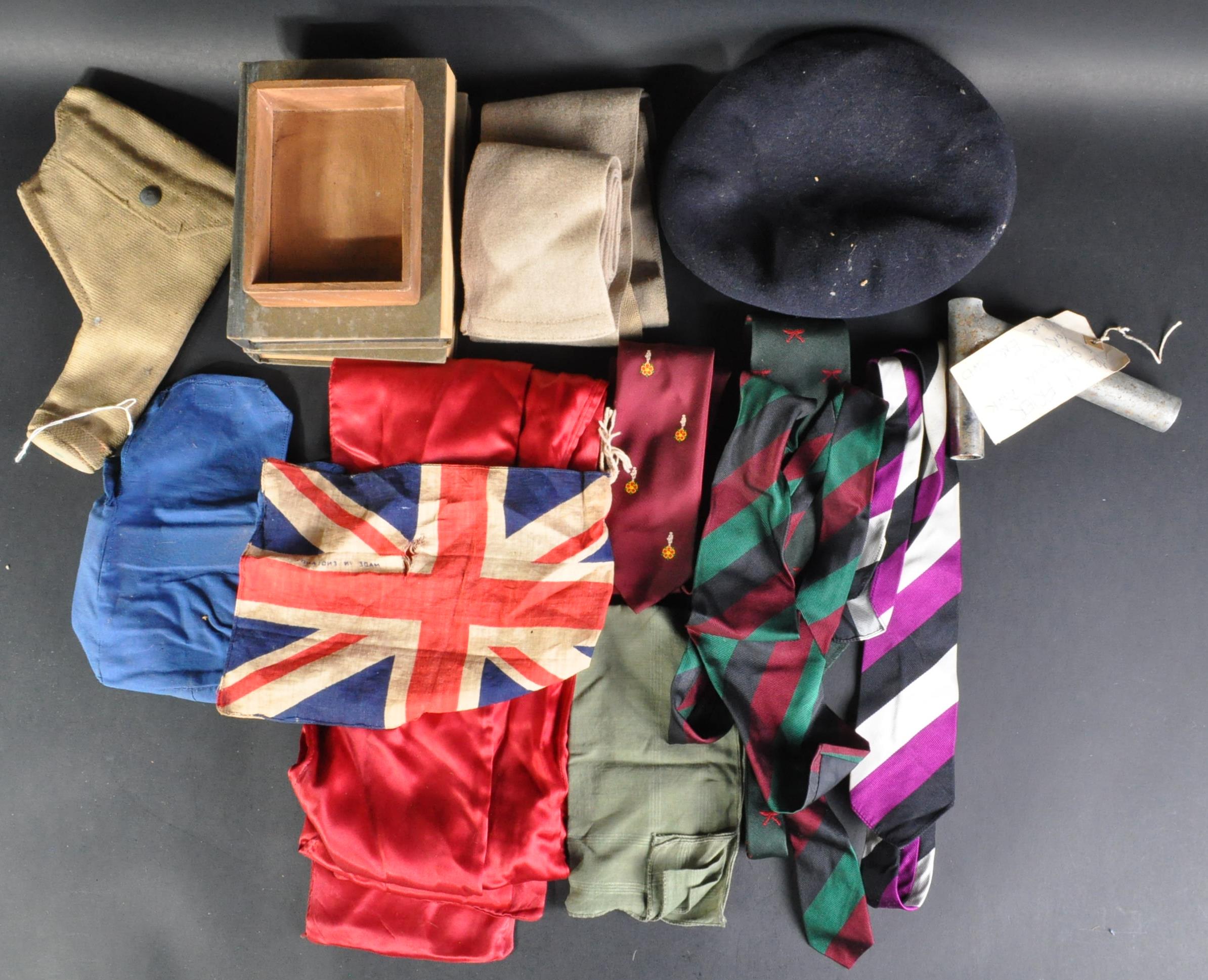 WWII SECOND WORLD WAR - COLLECTION OF ITEMS OWNED BY ONE MAJOR I. V. FRIER