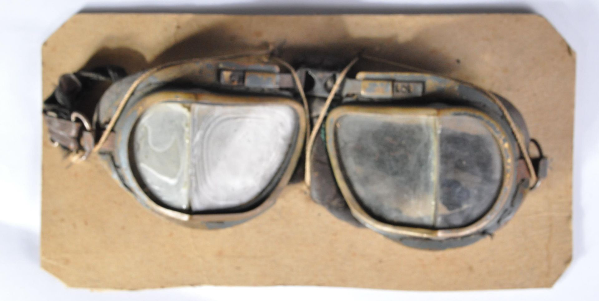 DAMBUSTERS / 617 SQN - PAIR OF FLYING GOGGLES FROM WRECKAGE - Image 2 of 6