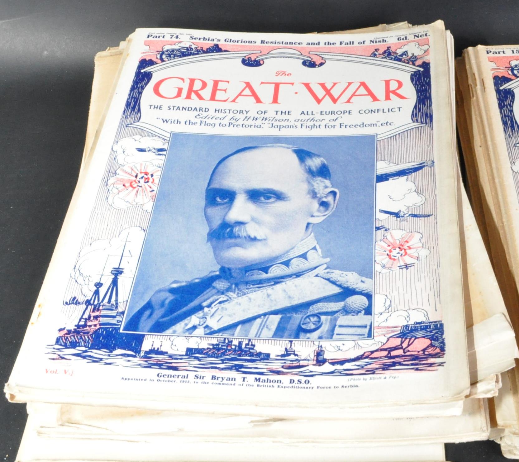 WWI FIRST WORLD WAR ' THE GREAT WAR ' MAGAZINES - Image 10 of 10