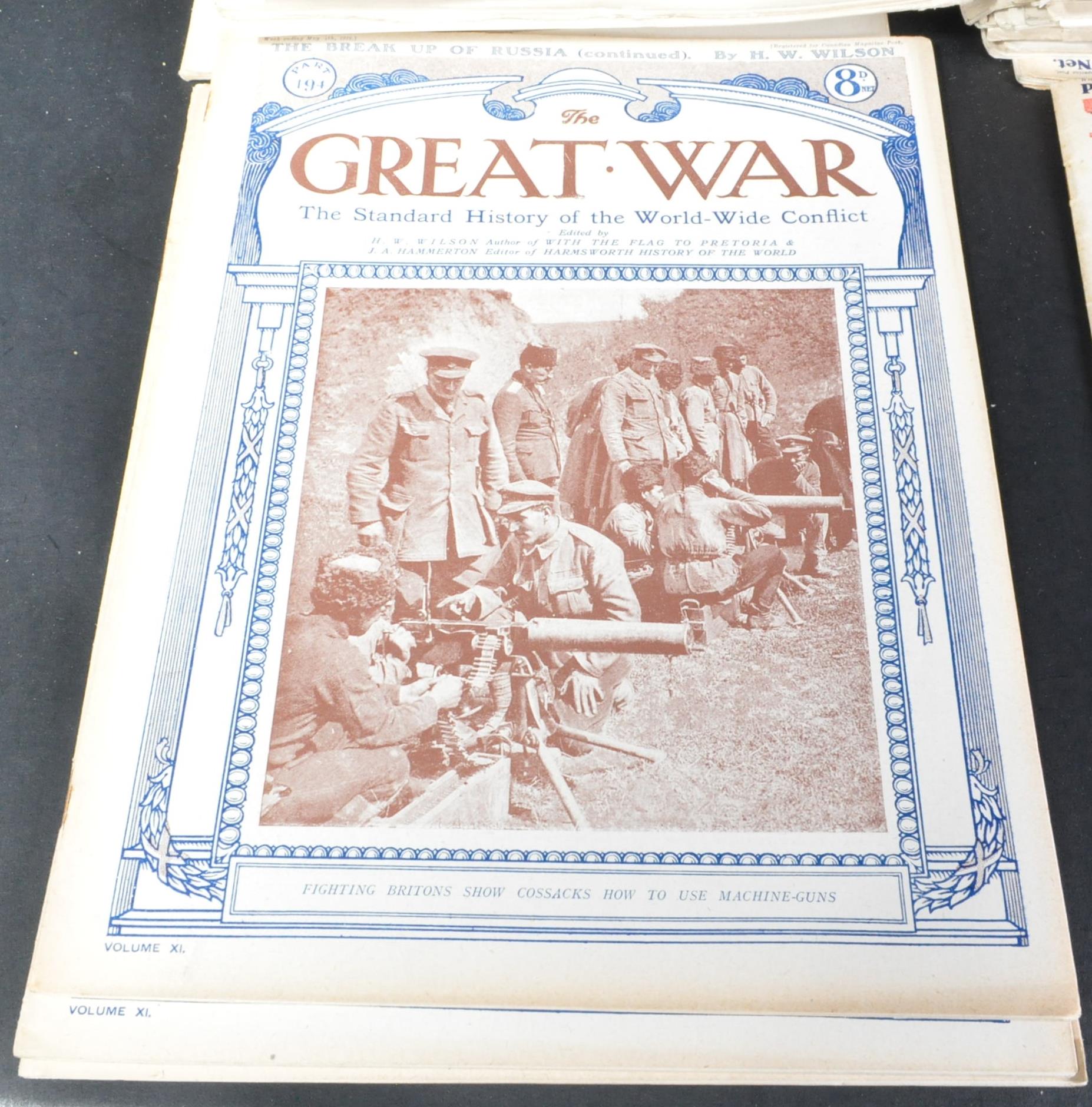 WWI FIRST WORLD WAR ' THE GREAT WAR ' MAGAZINES - Image 2 of 10