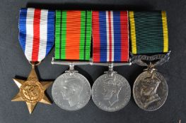 WWII SECOND WORLD WAR MEDAL GROUP - SERGEANT IN THE REME