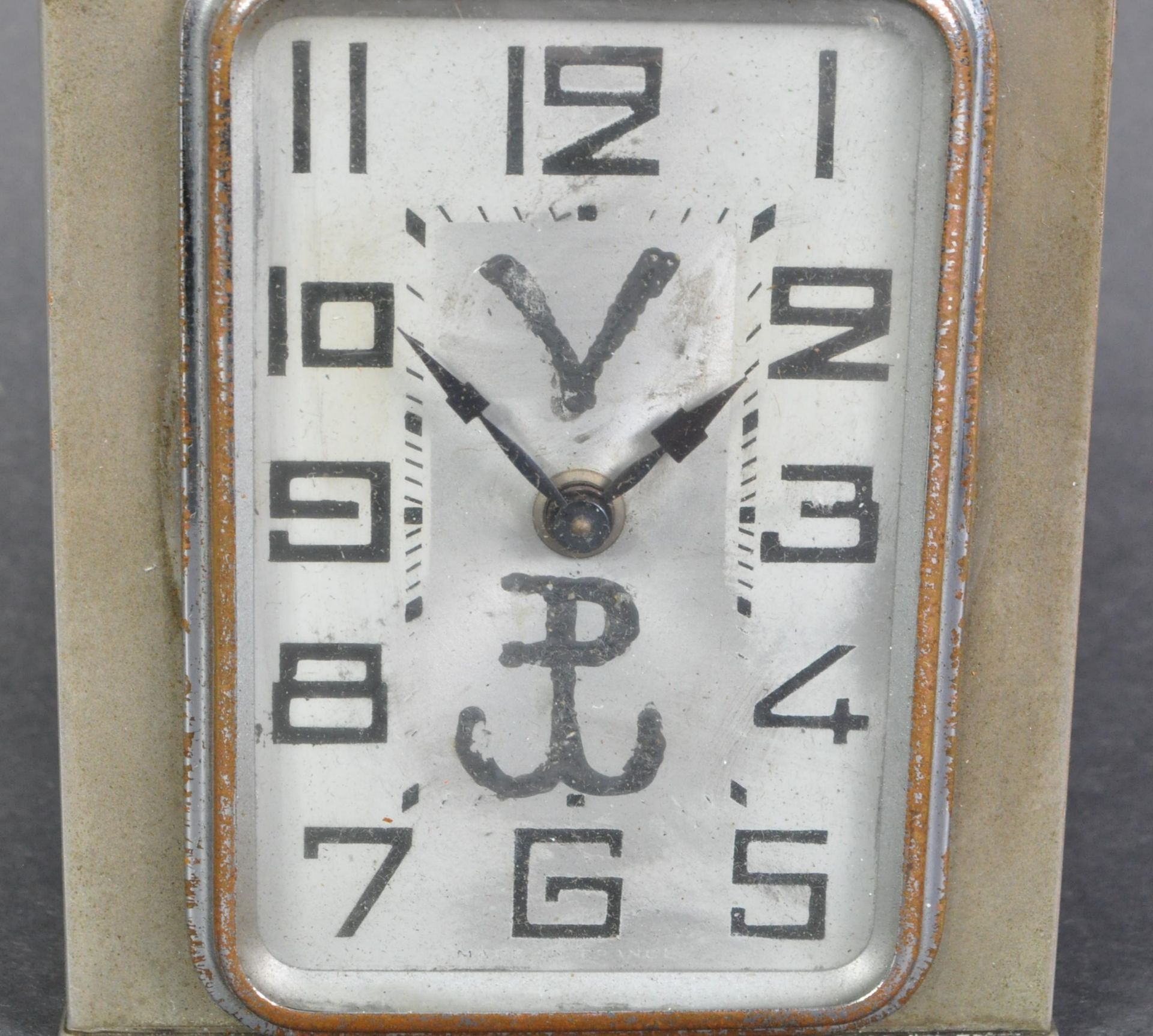 WWII SECOND WORLD WAR POLISH INTEREST DESK CLOCK - Image 2 of 4