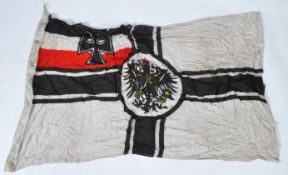 WWI FIRST WORLD WAR - IMPERIAL GERMAN KRIEGSMARINE FLAG