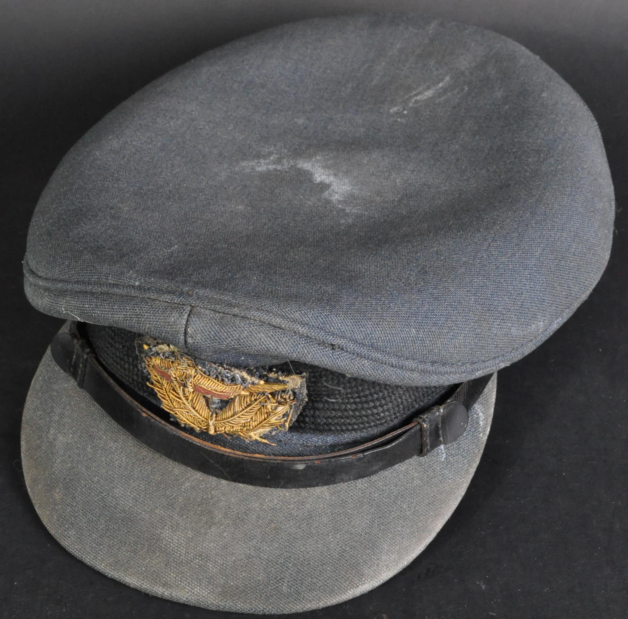 WWII SECOND WORLD WAR RAF ROYAL AIR FORCE CRUSHER UNIFORM CAP - Image 2 of 3