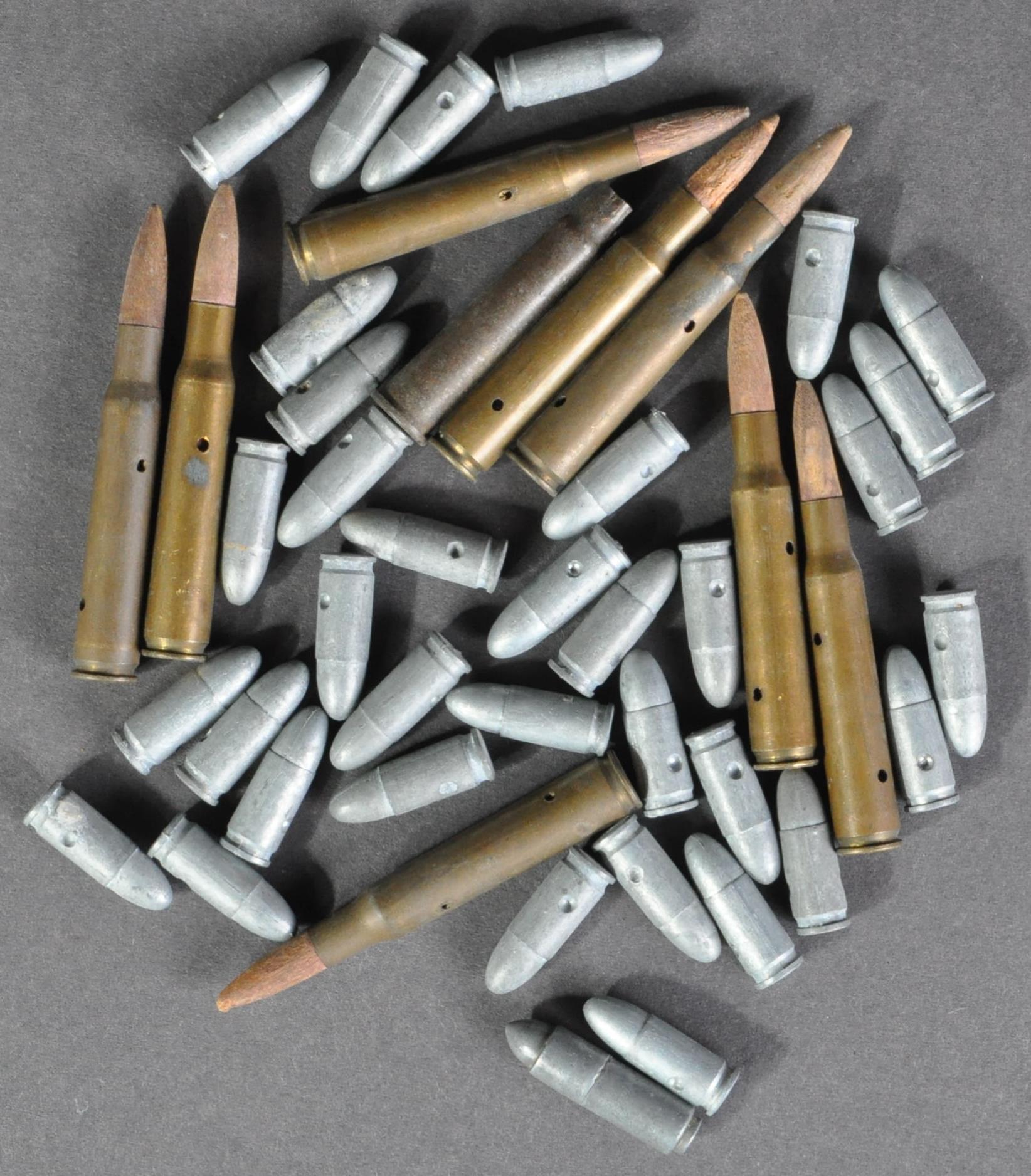 COLLECTION OF ASSORTED INERT PRACTISE ROUNDS / AMMUNITION