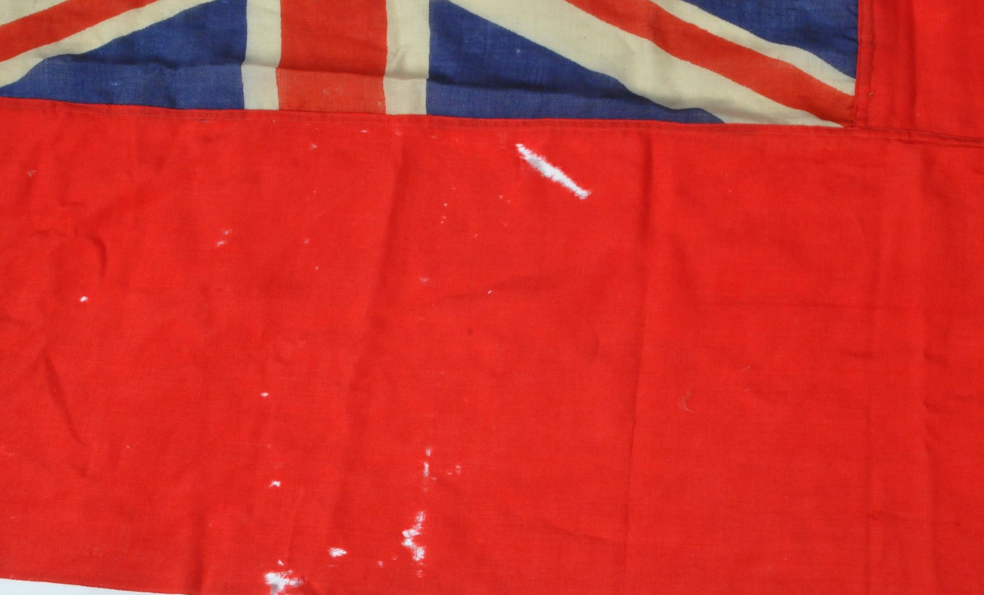 EARLY 20TH CENTURY LEEWARD ISLANDS ROYAL NAVY ENSIGN FLAG - Bild 3 aus 6