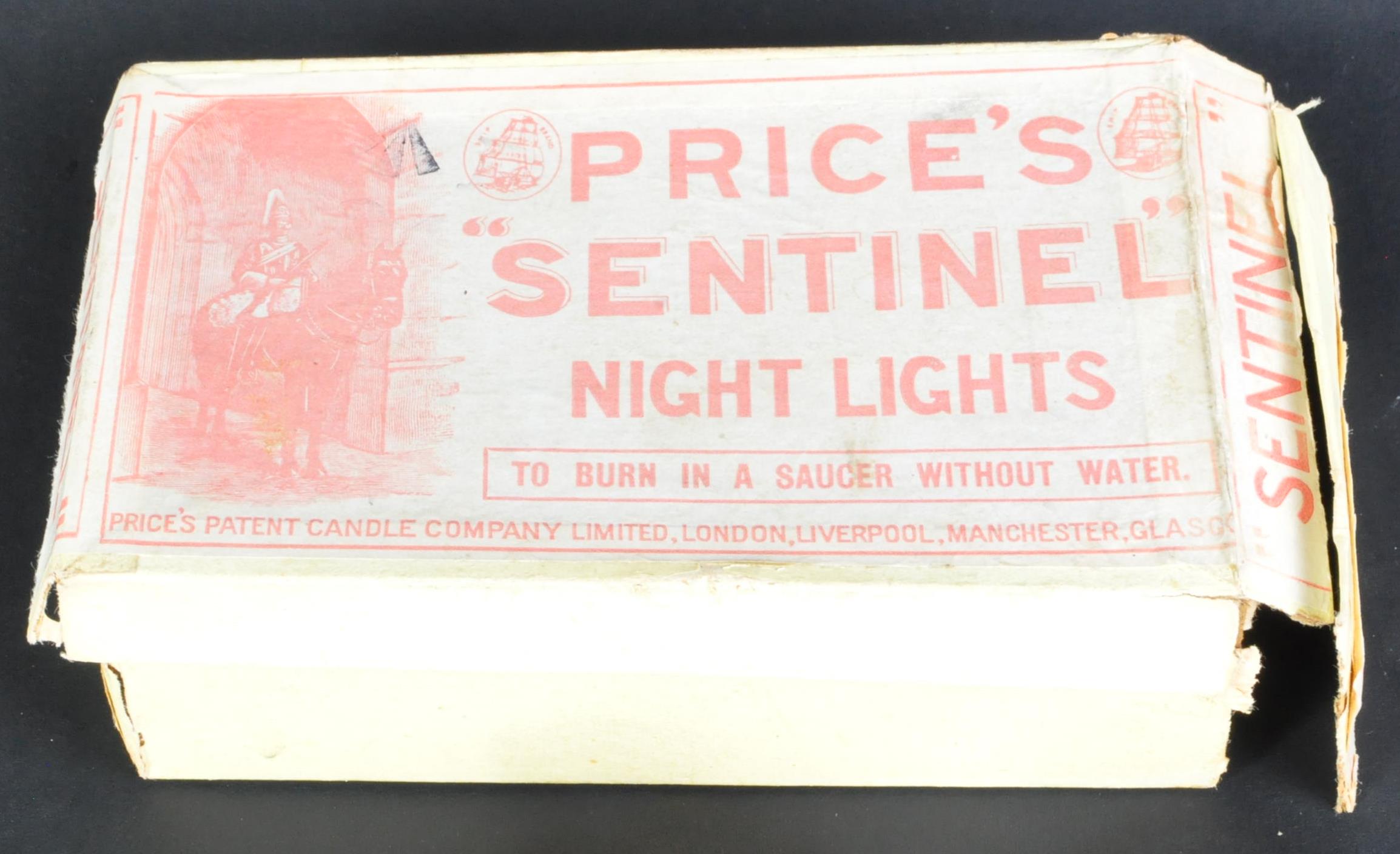 WWI FIRST WORLD WAR PERIOD UNUSED ' PRICE'S SENTINEL ' CANDLES - Image 3 of 6