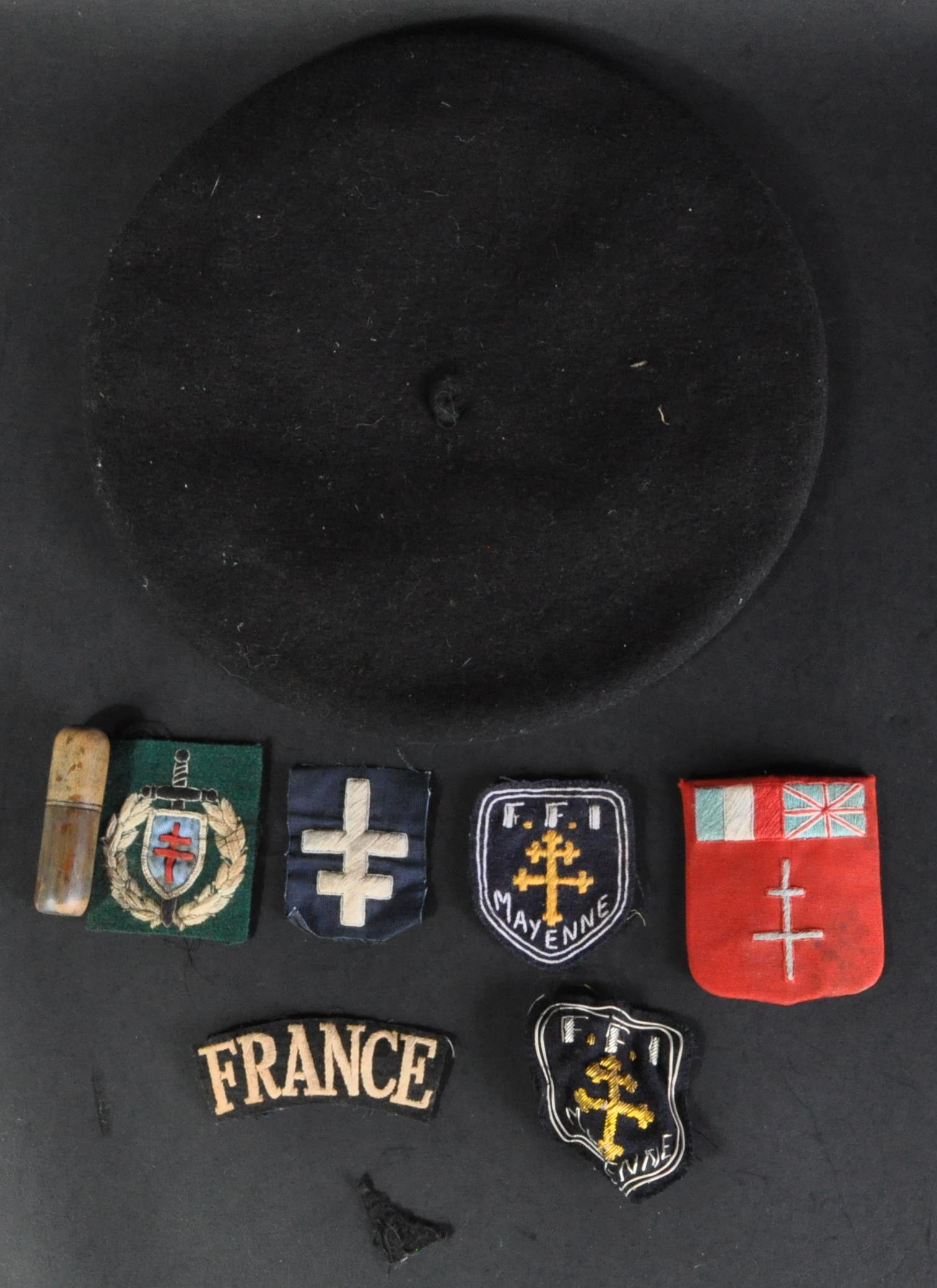 WWII SECOND WORLD WAR - FRENCH RESISTANCE RELATED ITEMS