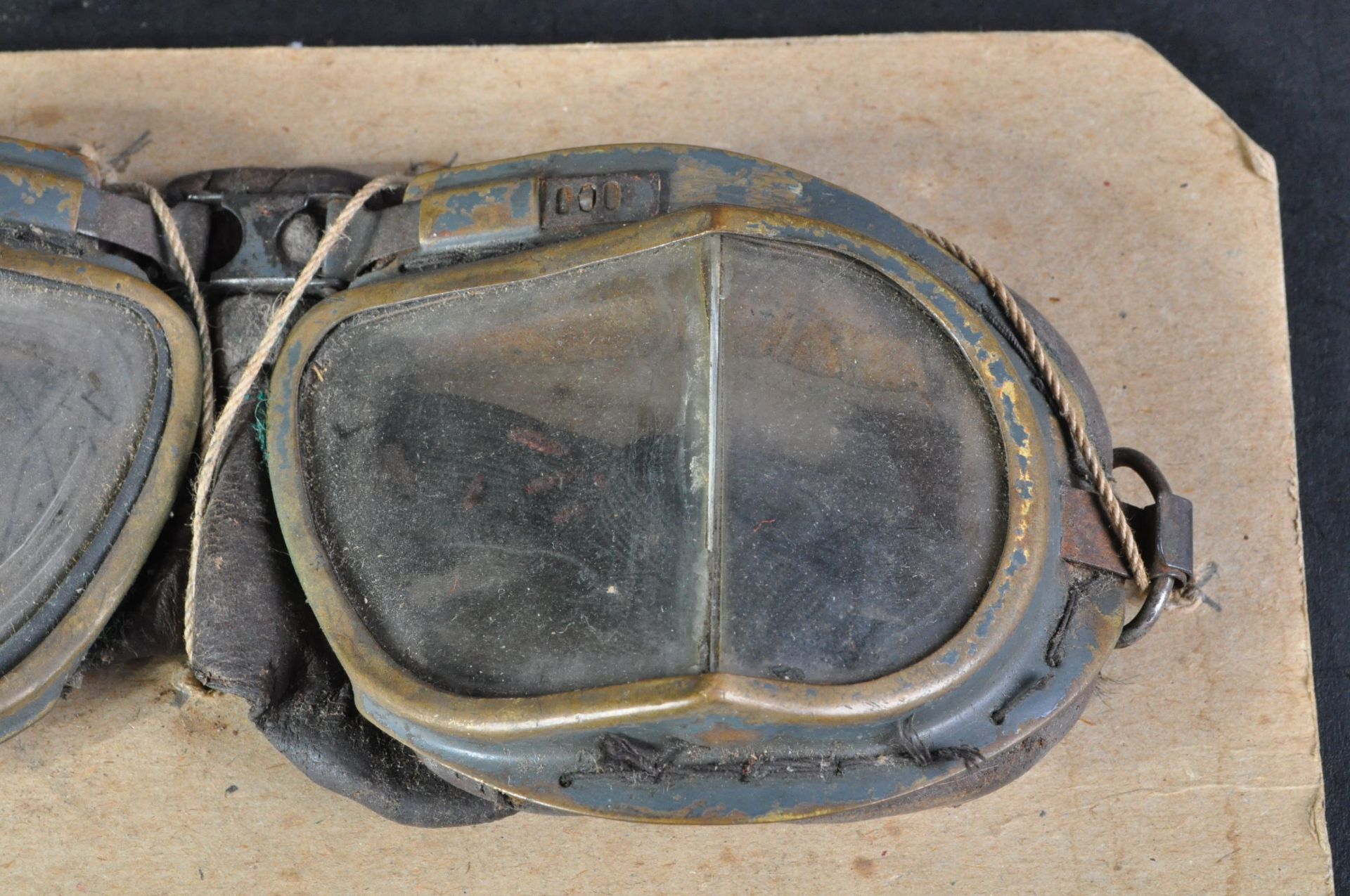 DAMBUSTERS / 617 SQN - PAIR OF FLYING GOGGLES FROM WRECKAGE - Image 4 of 6