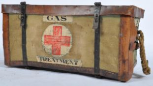 WWII SECOND WORLD WAR FIRST AID ' GAS TREATMENT ' AIR DROP BOX