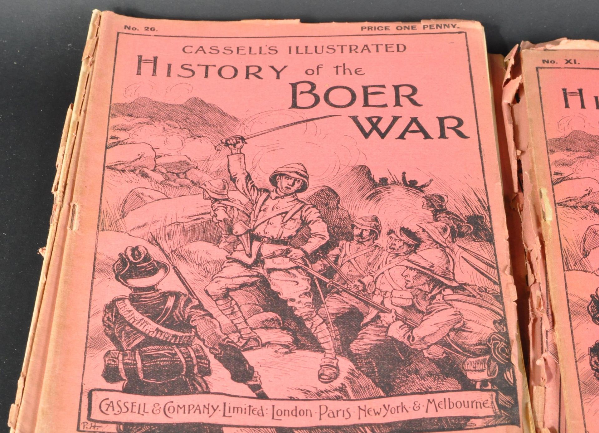 BOER WAR - COLLECTION OF CASSELL'S ILLUSTRATED HISTORY MAGAZINES - Image 4 of 9