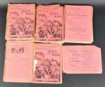 BOER WAR - COLLECTION OF CASSELL'S ILLUSTRATED HISTORY MAGAZINES