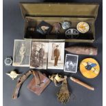 COLLECTION OF ASSORTED WWII SECOND WORLD WAR & OTHER ITEMS