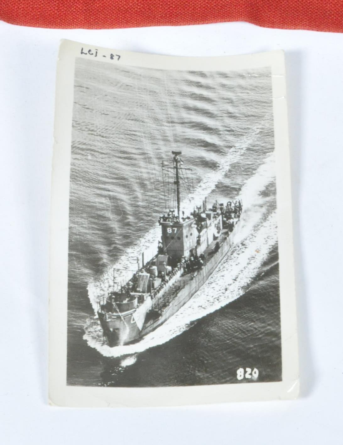 WWII SECOND WORLD WAR INTEREST - US NAVY FLAG - LCL 87 - Image 4 of 4
