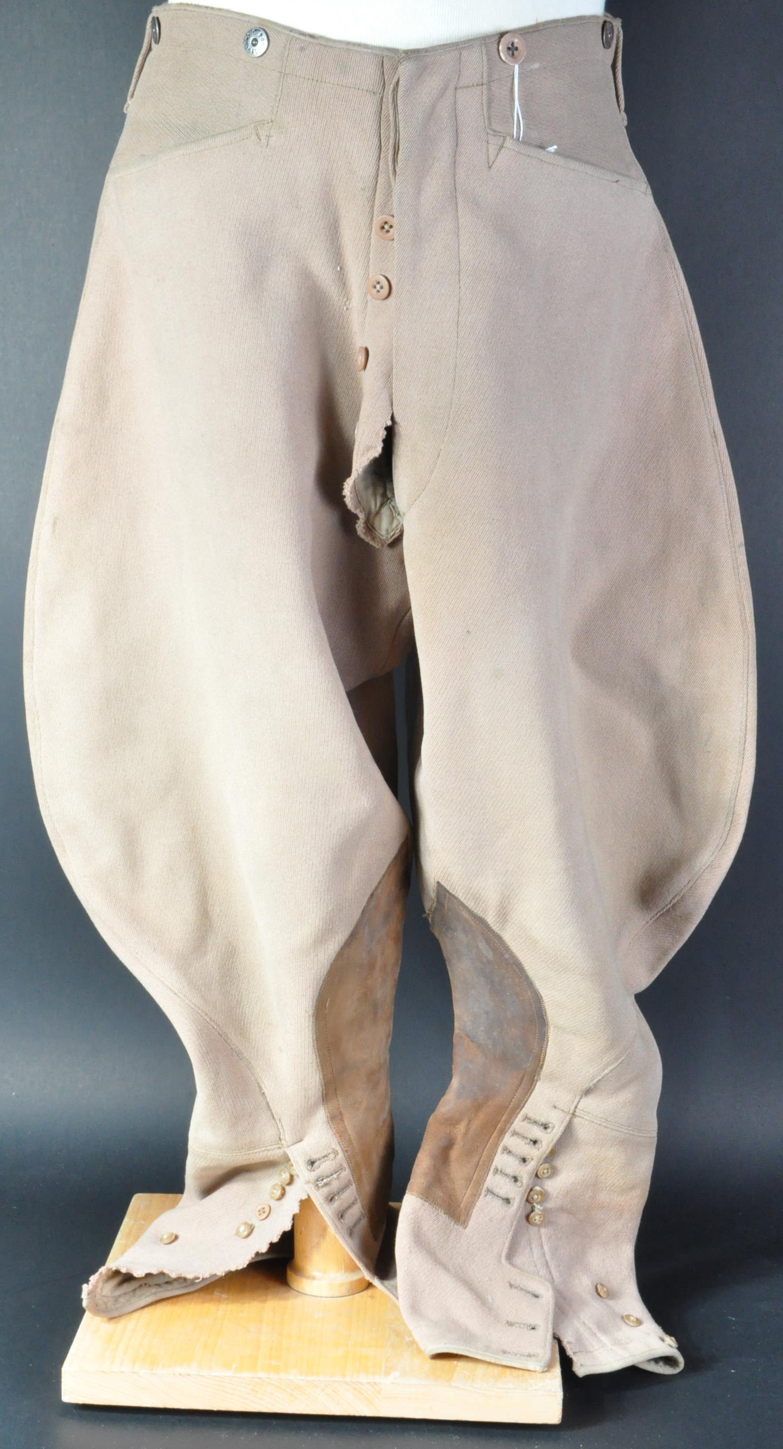 WWII SECOND WORLD WAR MILITARY BREECHES / TROUSERS - Image 3 of 8