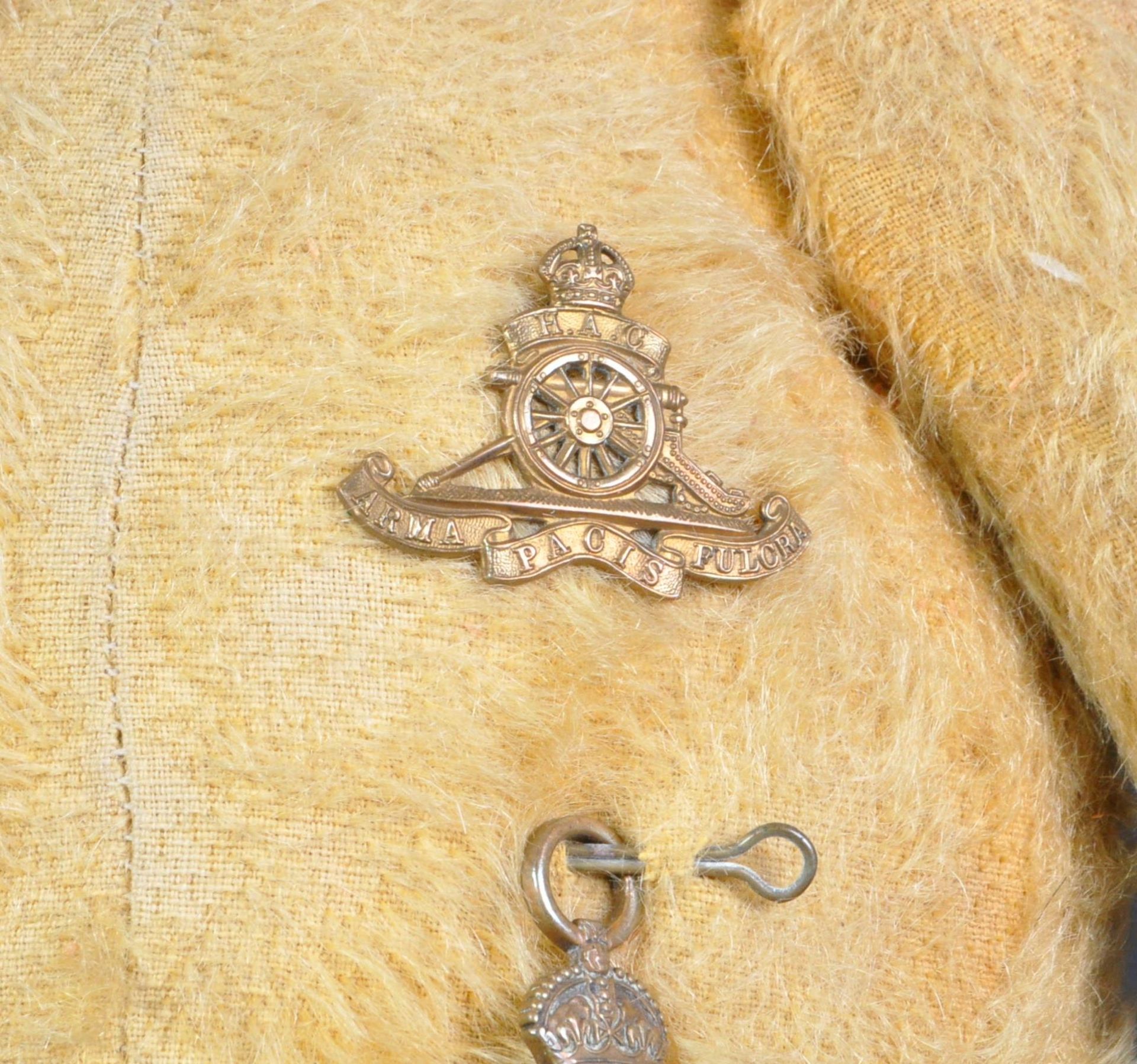 WWI FIRST WORLD WAR SOLDIER'S MEDAL & TEDDY BEAR - Image 4 of 7