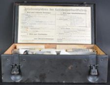 WWII SECOND WORLD WAR - GERMAN LUFTSCHUTZ FIRST AID BOX