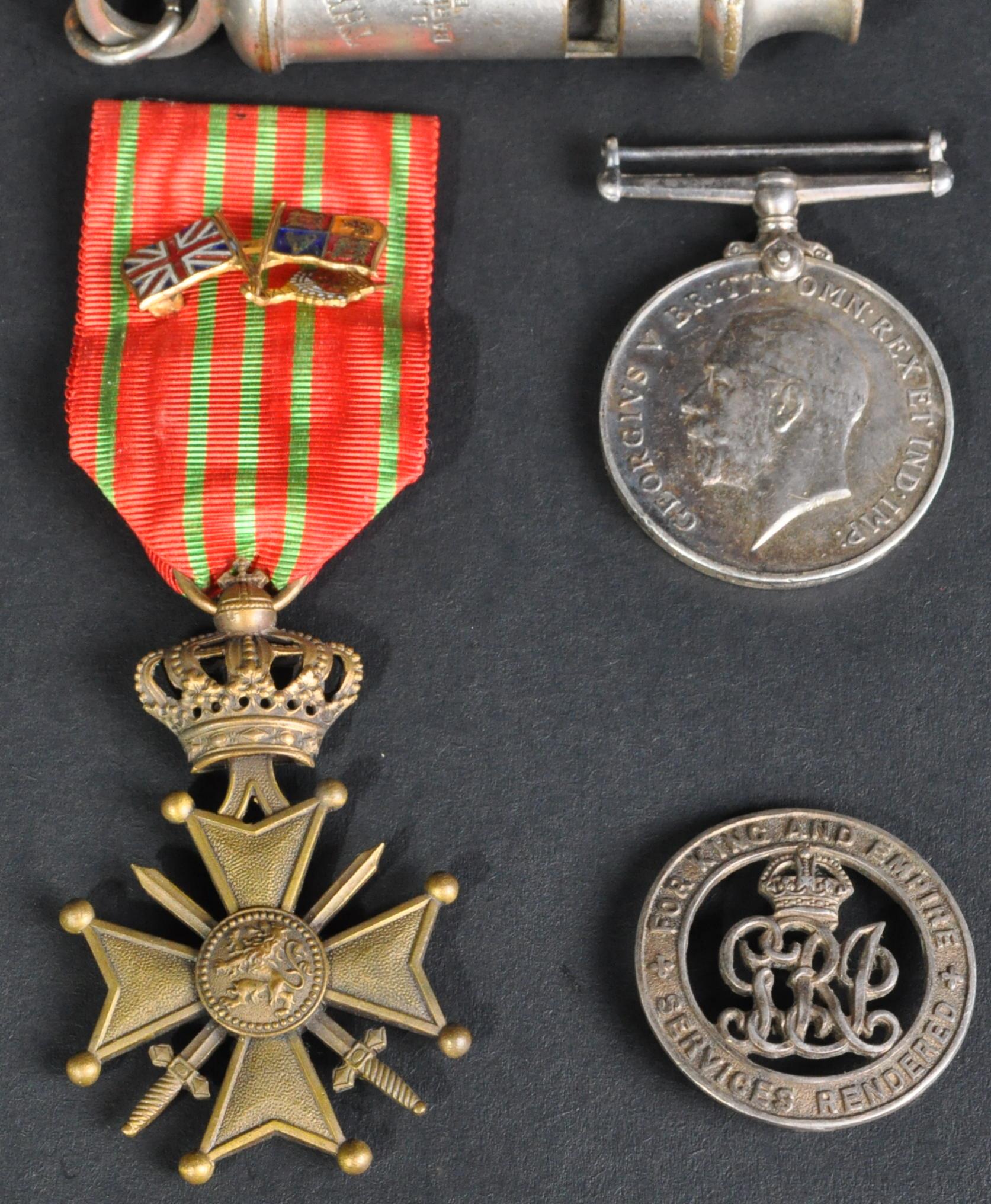 WWI FIRST WORLD WAR MEDALS & ITEMS - Image 2 of 6