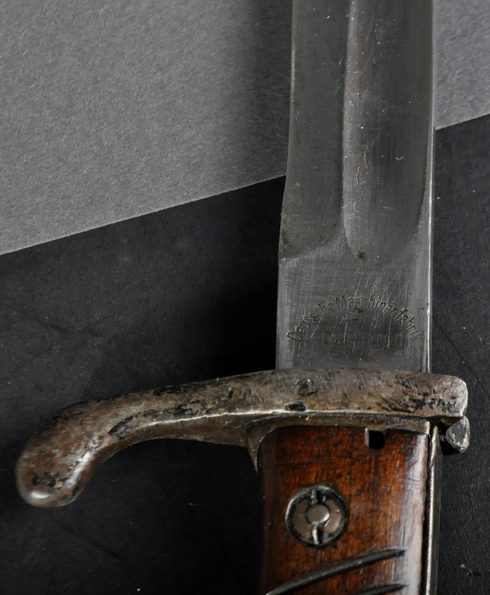 WWI FIRST WORLD WAR ORIGINAL GERMAN RIFLE BAYONET - Image 5 of 5