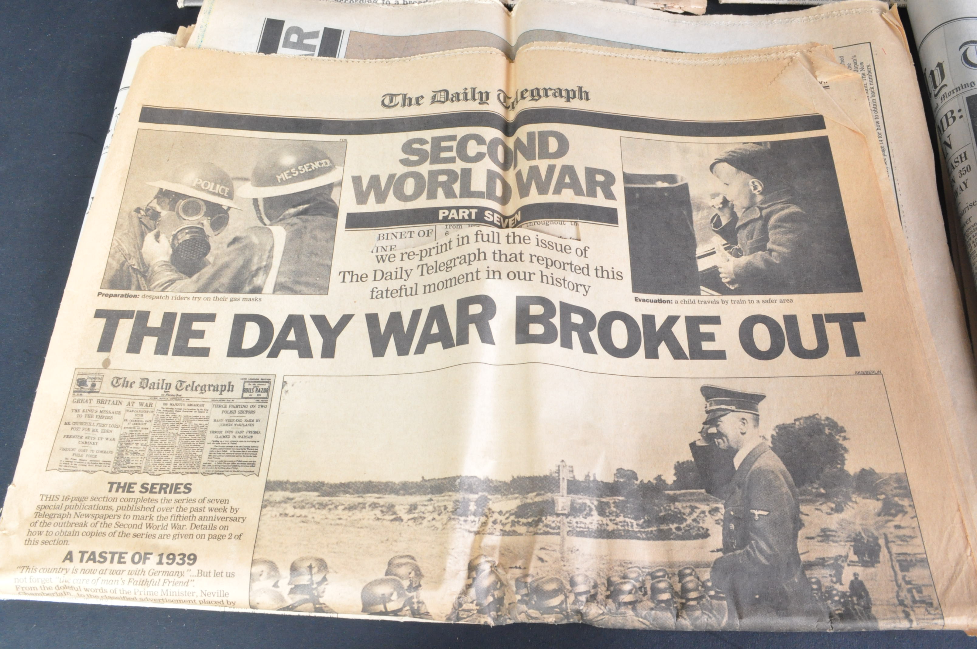 WWII SECOND WORLD WAR & OTHERS - COLLECTION OF NEWSPAPERS - Image 2 of 6