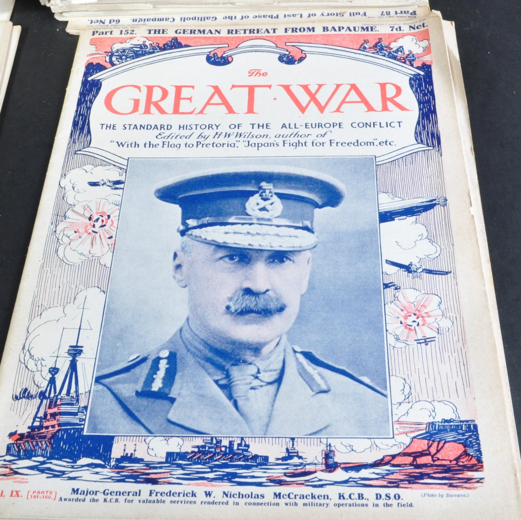 WWI FIRST WORLD WAR ' THE GREAT WAR ' MAGAZINES - Image 5 of 10