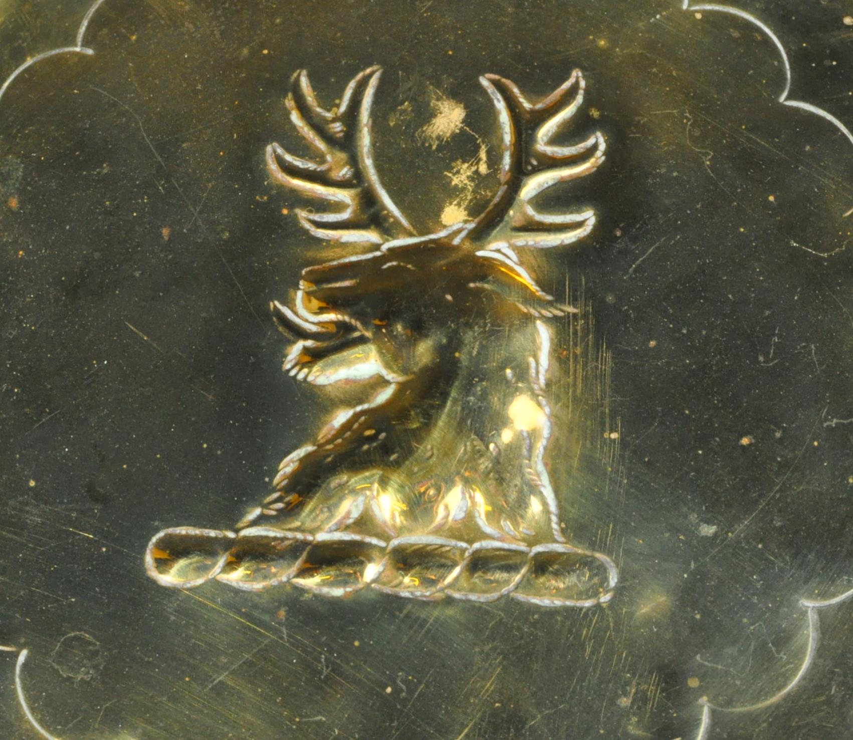 EARLY 20TH CENTURY BRITISH LOVAT SCOUTS RELATED BRASS CHARGER - Image 4 of 6