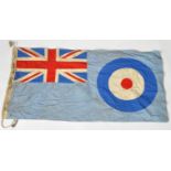 WWII SECOND WORLD WAR - LARGE RAF ENSIGN AIRBASE FLAG