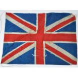WWI INTEREST - BRITISH ARMY CHAPLAIN'S COTTON FLAG