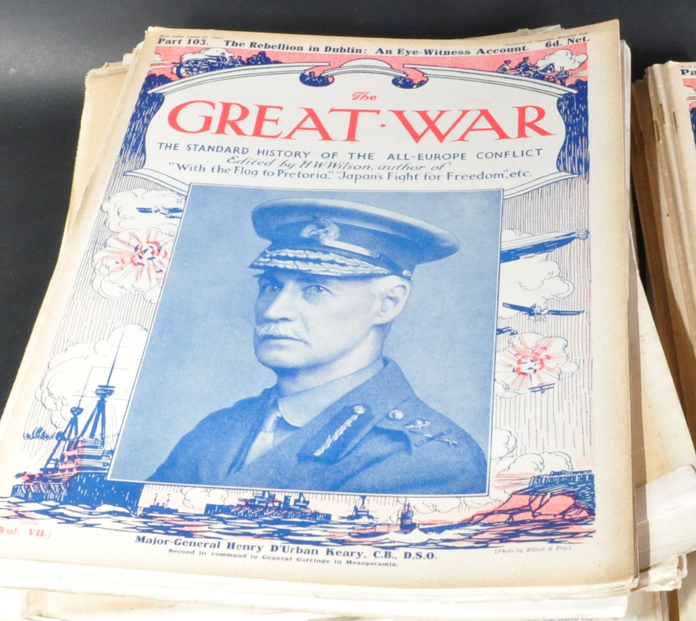WWI FIRST WORLD WAR ' THE GREAT WAR ' MAGAZINES - Image 9 of 10