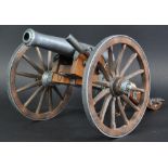 VINTAGE LARGE SCALE MODEL OF A 19TH CENTURY FIELD CANNON