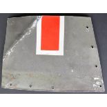 SCARCE ORIGINAL SECTION OF METAL FROM DOWNED LUFTWAFFE BF-109